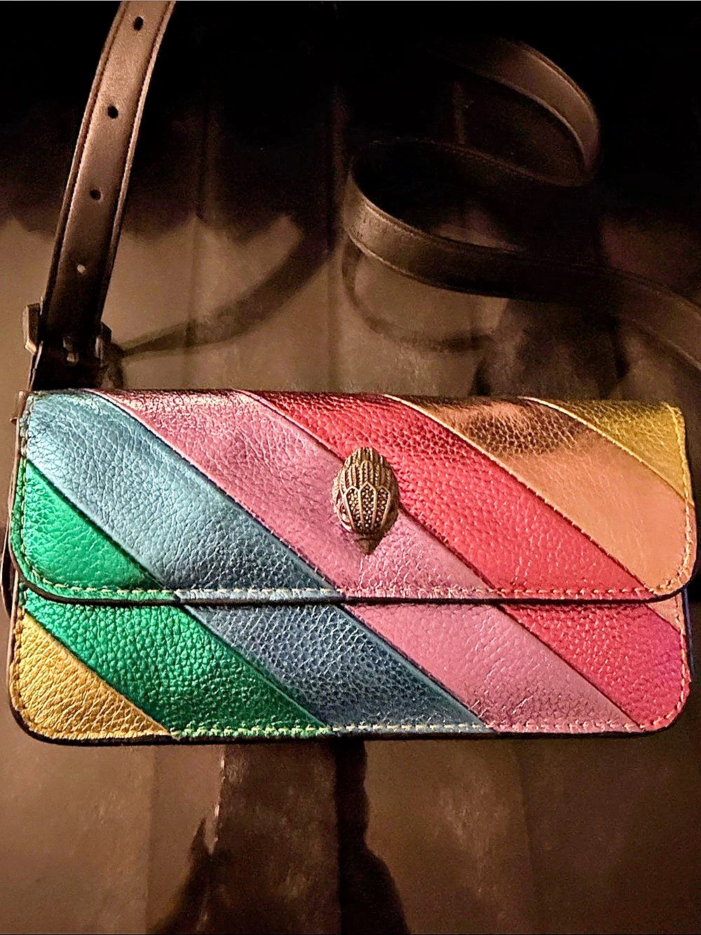 Kurt Geiger London Kensington Soft Waist Bag Multicolor Crossbody